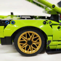 Thumbnail for Building Blocks Tech MOC Lambo FKP37 Bull Racing Car Bricks Toy DB0088 - 22