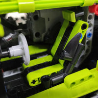 Thumbnail for Building Blocks Tech MOC Lambo FKP37 Bull Racing Car Bricks Toy DB0088 Construction Set Toys - 17