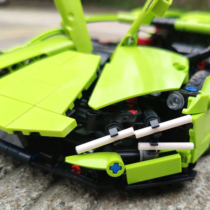 Building Blocks Tech MOC Lambo FKP37 Bull Racing Car Bricks Toy DB0088 Construction Set Toys - 33