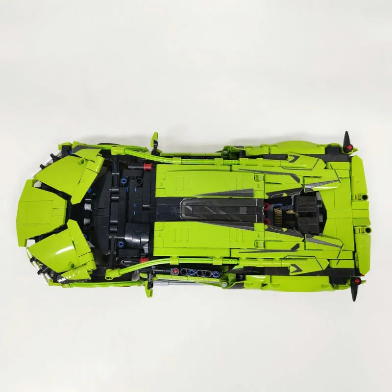 Building Blocks Tech MOC Lambo FKP37 Bull Racing Car Bricks Toy DB0088 Construction Set Toys - 8