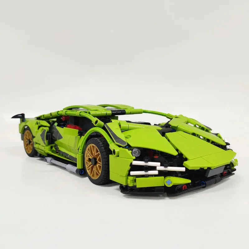 Building Blocks Tech MOC Lambo FKP37 Bull Racing Car Bricks Toy DB0088 Construction Set Toys - 2