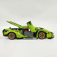 Thumbnail for Building Blocks Tech MOC Lambo FKP37 Bull Racing Car Bricks Toy DB0088 Construction Set Toys - 11