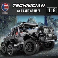 Thumbnail for Building Blocks MOC Tech Off - Road LAND CRUISER AMG SUV Bricks Toy J901 - 2
