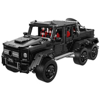 Thumbnail for Building Blocks MOC Tech Off - Road LAND CRUISER AMG SUV Bricks Toy J901 - 1