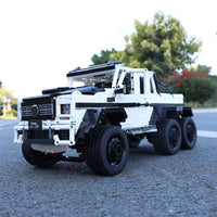 Thumbnail for Building Blocks Tech MOC Off-Road SUV LAND CRUISER AMG Bricks Toys - 3
