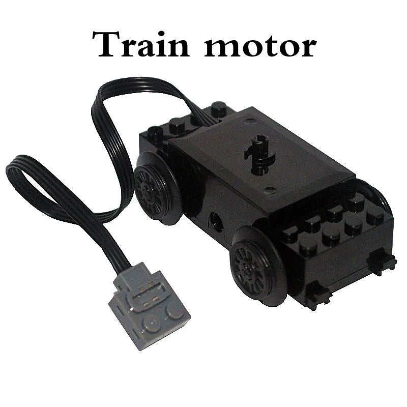 Custom Train-Motor Building Blocks for Creative Play