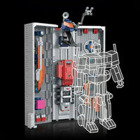 Thumbnail for Building Blocks MOC Transformers Optimus Prime Combined Carriage Truck Bricks Toy - 18
