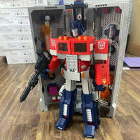 Thumbnail for Building Blocks MOC Transformers Optimus Prime Combined Carriage Truck Bricks Toy - 5