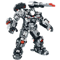 Thumbnail for Building Blocks MOC Transforming Super Heroes Steel Mecha Robot Bricks Toy - 3
