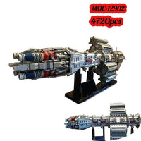 Thumbnail for Building Blocks MOC UCS Babylon EAS Agamemnon Spaceship Bricks Toy - 2