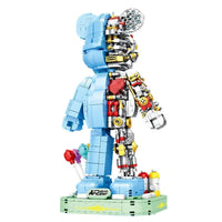 Thumbnail for Building Blocks MOC Violent Half Bear Mechanical Robot Bricks Toy 6302 - 1