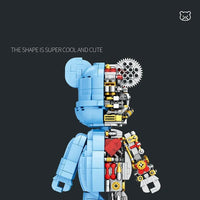 Thumbnail for Building Blocks MOC Violent Half Bear Mechanical Robot Bricks Toy 6302 - 7