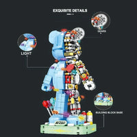 Thumbnail for Building Blocks MOC Violent Half Bear Mechanical Robot Bricks Toy 6302 - 5