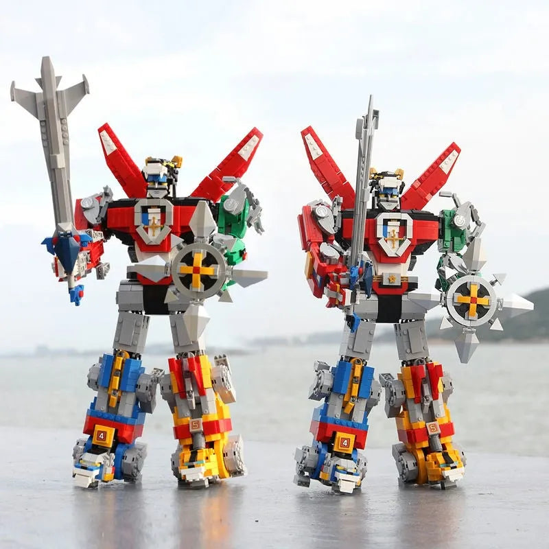 Building Blocks MOC Voltron Defender Of Universe Bricks Toy Construction Set Toys - 8