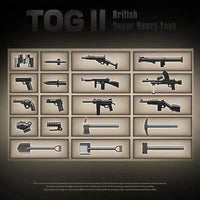Thumbnail for Building Blocks MOC WW2 UK TOG II Heavy Tank Bricks Toys - 6