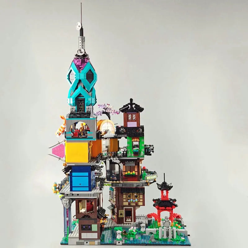 Building Blocks X19006 Ninjago MOC City Garden Bricks Toys Construction Set Toys - 6
