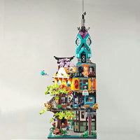 Thumbnail for Building Blocks X19006 Ninjago MOC City Garden Bricks Toys Construction Set Toys - 5