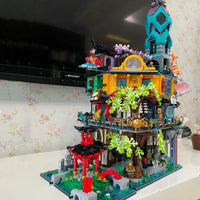 Thumbnail for Building Blocks X19006 Ninjago MOC City Garden Bricks Toys - 8