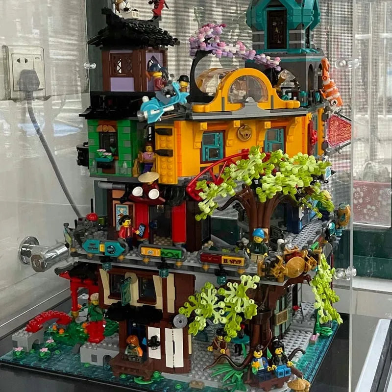 Building Blocks MOC X19006 Ninjago City Gardens Bricks Toy Construction Set Toys - 7