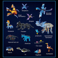 Thumbnail for Building Blocks MOC Illuminated World of Pandora Bricks Toy - 12