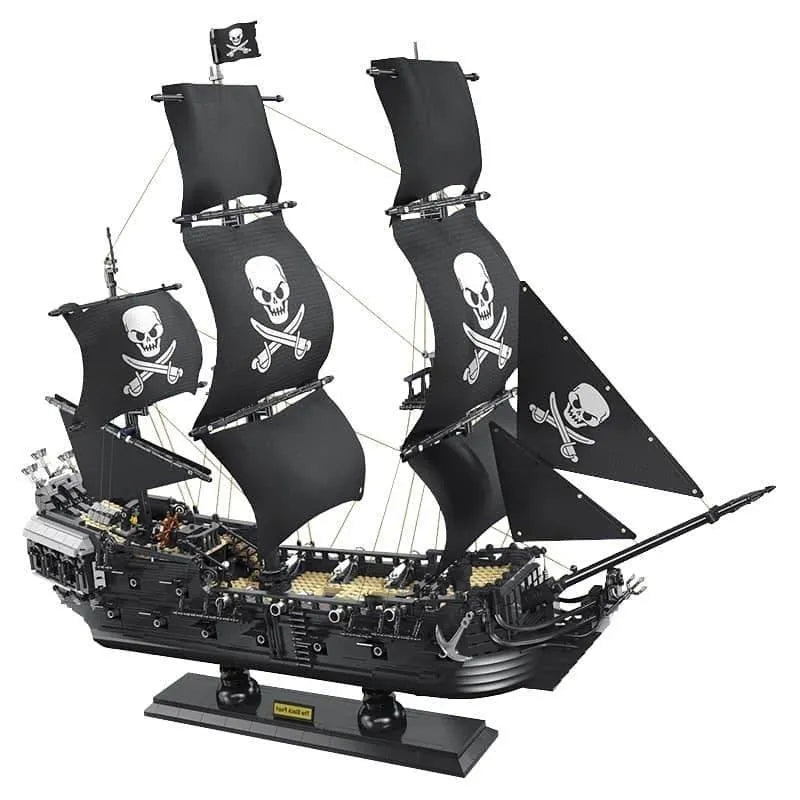 Building Blocks MOC Pirate Of The Caribbean Black Pearl Ship - 1
