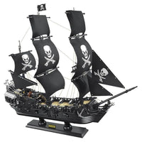 Thumbnail for Building Blocks MOC Pirate Of The Caribbean Black Pearl Ship - 1