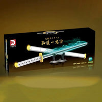 Thumbnail for Building Blocks Creative MOC Demon Zoro Wado Ichimonji Sword Bricks Toy Construction Set Toys - 5