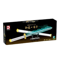 Thumbnail for Building Blocks Creative MOC Demon Zoro Wado Ichimonji Sword Bricks Toy Construction Set Toys - 6