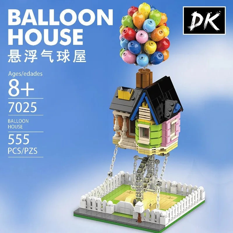 Building Blocks Creator Expert MOC Balloon House Bricks Toy 7025 Construction Set Toys - 2