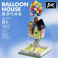 Thumbnail for Building Blocks Creator Expert MOC Balloon House Bricks Toy 7025 - 2