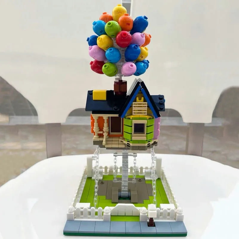 Building Blocks Creator Expert MOC Balloon House Bricks Toy 7025 - 5