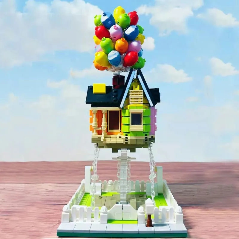 Building Blocks Creator Expert MOC Balloon House Bricks Toy 7025 - 9