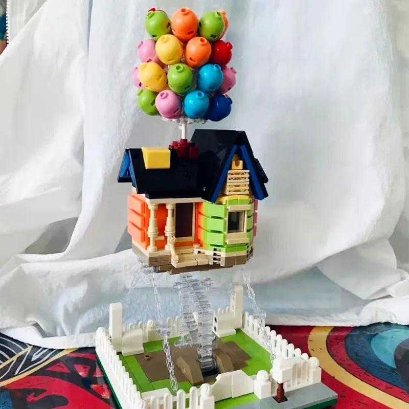 Building Blocks Creator Expert MOC Balloon House Bricks Toy 7025 - 8
