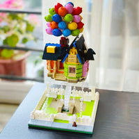Thumbnail for Building Blocks Creator Expert MOC Balloon House Bricks Toy 7025 Construction Set Toys - 4