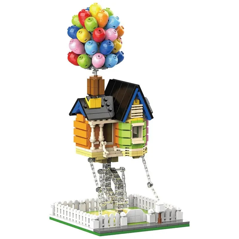 Building Blocks Creator Expert MOC Balloon House Bricks Toy 7025 Construction Set Toys - 1