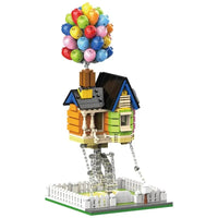 Thumbnail for Building Blocks Creator Expert MOC Balloon House Bricks Toy 7025 - 1