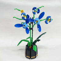 Thumbnail for Building Blocks Flower Plant Pot Spring Orchid Bricks Toys 3010 - 5