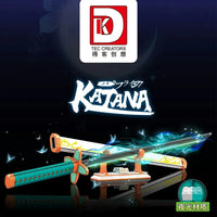 Thumbnail for Building Blocks MOC Creative Demon Slayer Butterfly Blade Knife Bricks Toy Construction Set Toys - 4