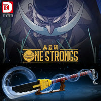 Thumbnail for Building Blocks MOC Creative Expert White Beard Bisento Knife Bricks Toy Construction Set Toys - 3