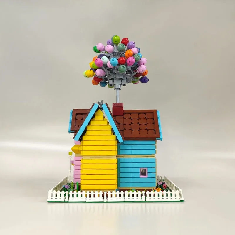 Building Blocks MOC Expert Flying Balloon House Bricks Toys 3006 - 8