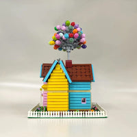 Thumbnail for Building Blocks MOC Expert Flying Balloon House Bricks Toys 3006 Construction Set Toys - 8