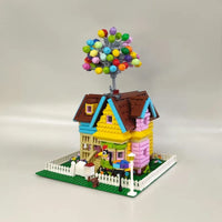 Thumbnail for Building Blocks MOC Expert Flying Balloon House Bricks Toys 3006 - 4