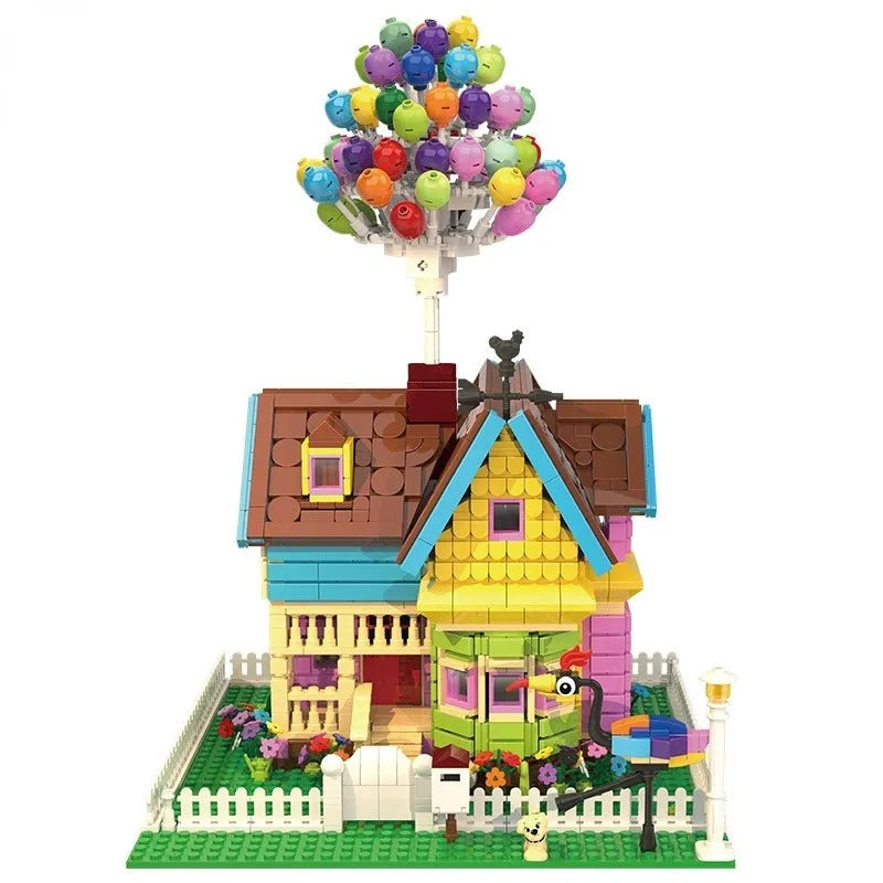 Building Blocks MOC Expert Flying Balloon House Bricks Toys 3006 - 1