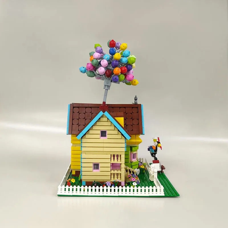 Building Blocks MOC Expert Flying Balloon House Bricks Toys 3006 Construction Set Toys - 7