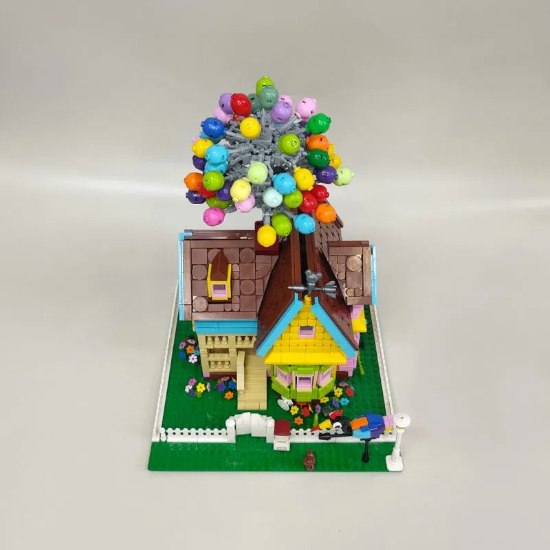 Building Blocks MOC Expert Flying Balloon House Bricks Toys 3006 - 9