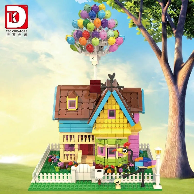 Building Blocks MOC Expert Flying Balloon House Bricks Toys 3006 Construction Set Toys - 2