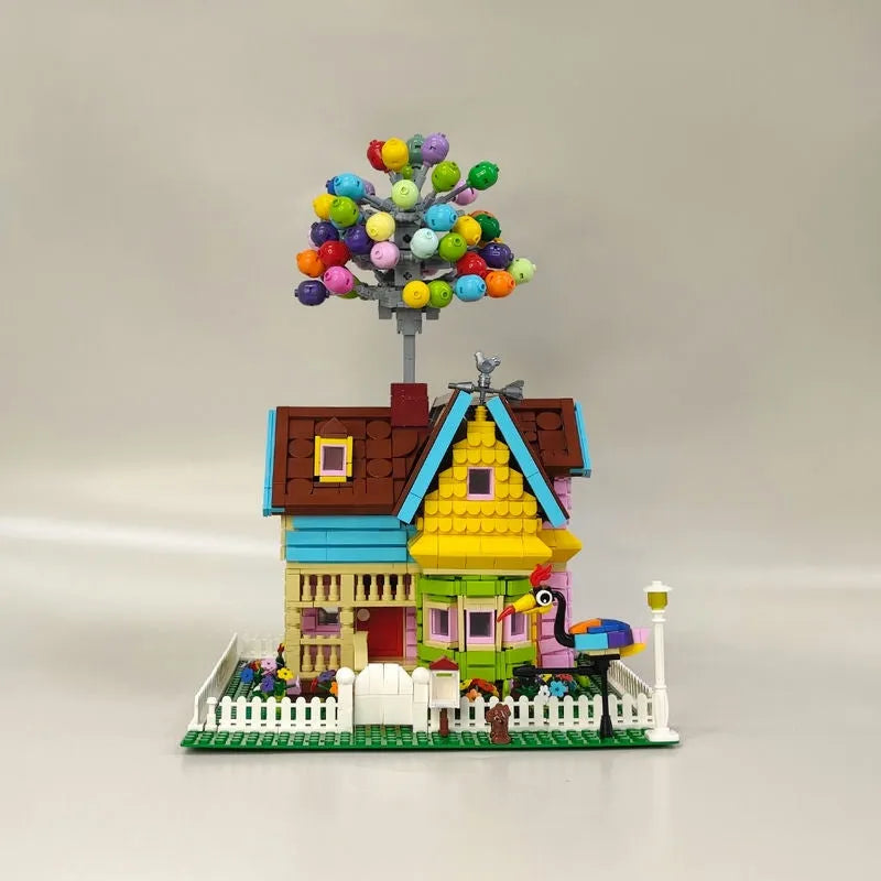 Building Blocks MOC Expert Flying Balloon House Bricks Toys 3006 - 5