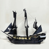 Thumbnail for Building Blocks MOC Pirates Of The Caribbean Black Pearl Ship Bricks Toys - 14