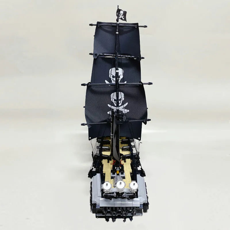 Building Blocks MOC Pirates Of The Caribbean Black Pearl Ship Bricks Toys - 16