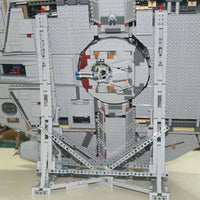 Thumbnail for Building Blocks MOC Star Wars Vertical Display Stand For UCS Falcon Millennium - 6
